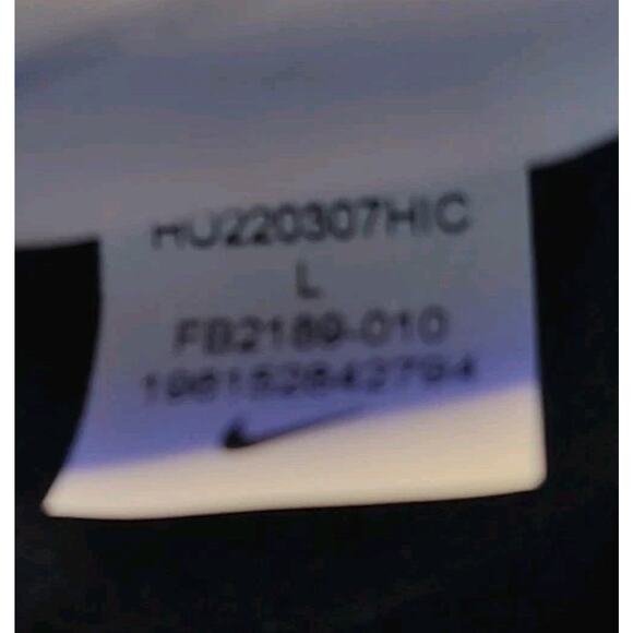 Women's Nike Cargo Sweatpants Concord Black FB2189-010 - Large NWT - Picture 12 of 12